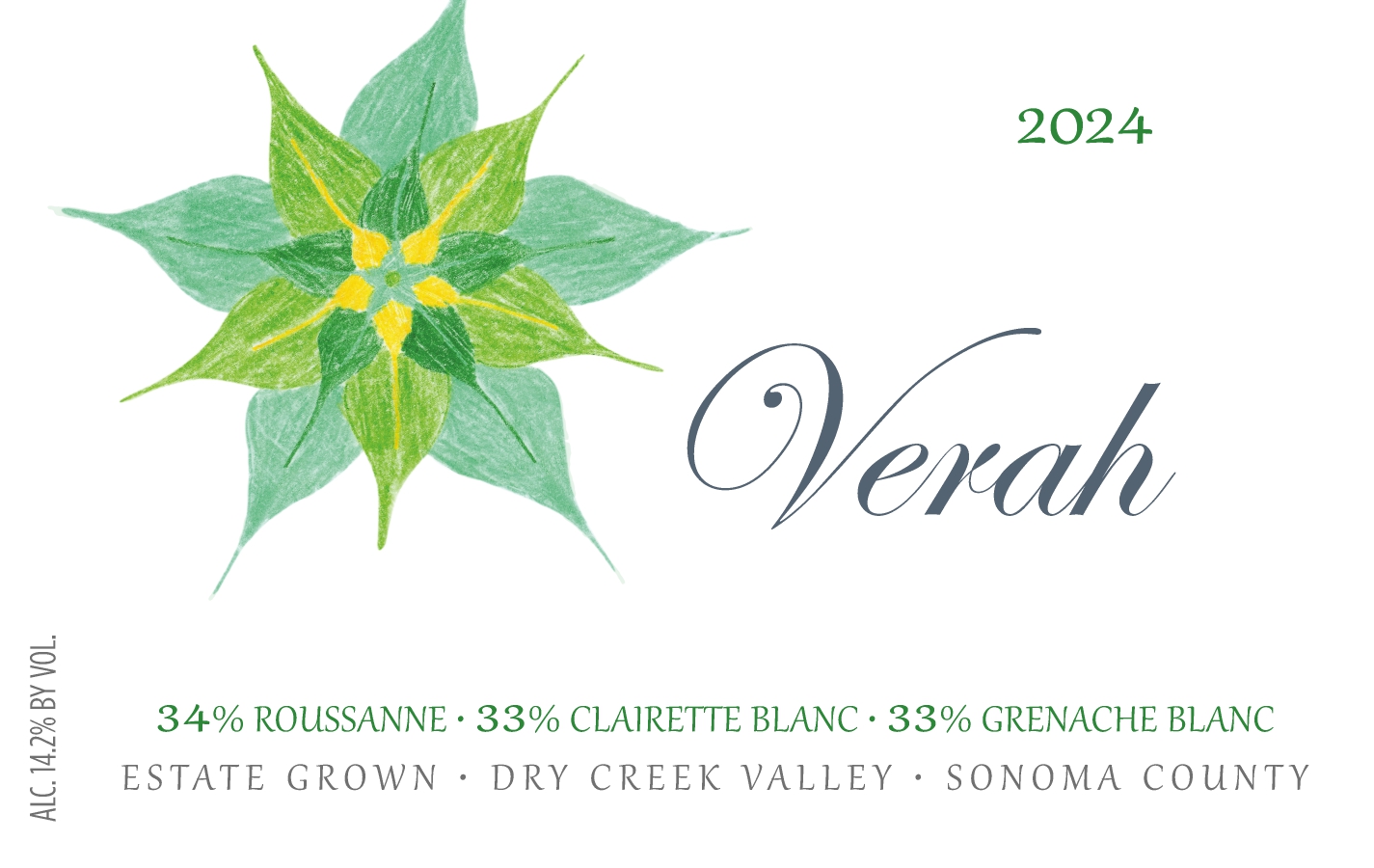 Product Image for 2024 Verah Rhone-Style White Blend Estate